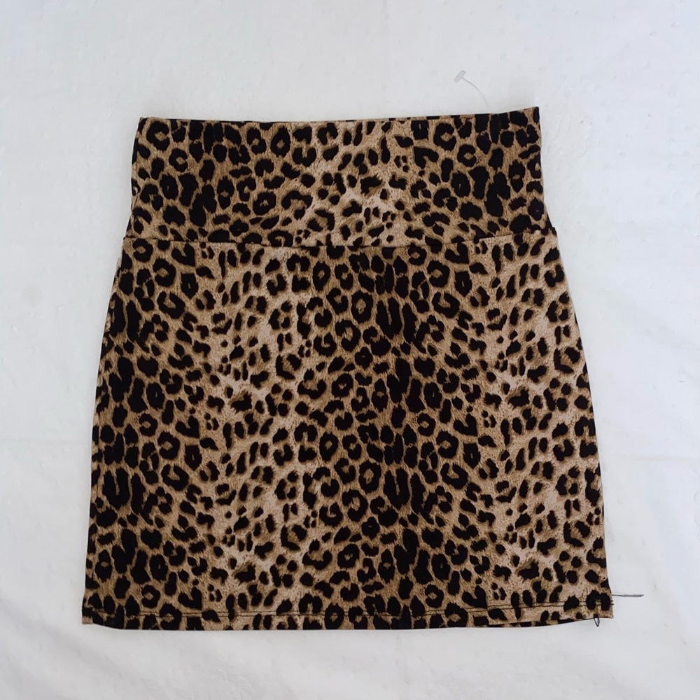Cheetah Mini Skirt